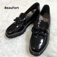 BeauFort ビジュー付きローファー シルバー - メルカリ