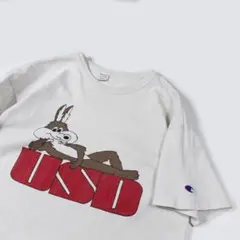 00S チャンピオン ルーニーテューンズ Tシャツ ワイリーコヨーテ 超 