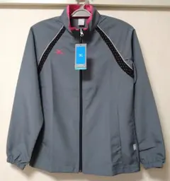 新品★ミズノ レディース薄手ジャケット★Ｌ チャコール