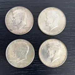 1964年 ケネディ ハーフダラー 銀貨 5枚セット（2／3点出店中） - メルカリ