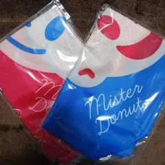 ミスタードーナツ エコバッグ 原田治 2種セット