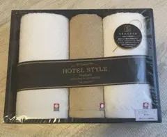 【新品未使用】 今治ホテルスタイルタオルセット 3枚