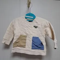 クレードスコープ KladSkap キルティングトレーナー 90 恐竜 男の子