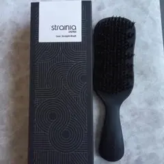 strainia ストレートブラシ ブラック　ストレーニア