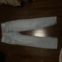 ZARA ライトブルー デニムパンツ
