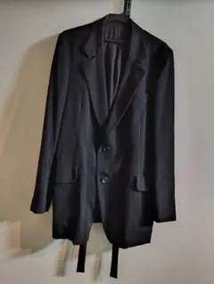 ヨウジオムAW WOOL GABARDINE INNER BELT JACKETのサムネイル