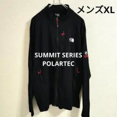 ノースフェイスジャケット刺繍ロゴPOLARTEC SUMMITSERIES西海岸
