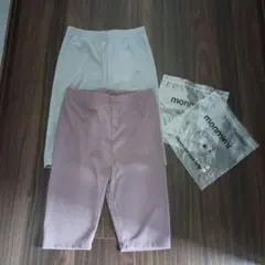 新品、未使用！モンミミハーフレギンスセット