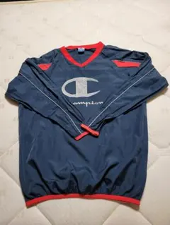 Champion　長袖　ピステ　ネイビー