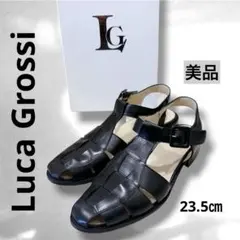 極美品❣️Luca Grossi ルカグロッシ グルカサンダル 本革 23.5 極美品❣️Luca Grossi ルカグロッシ グルカサンダル 本革 23.5 - メルカリ