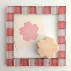 さくら 消しゴムはんこ No.125