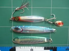 ハヤブサ　ジャックアイマキマキ　60ｇ、ダイワ　サムライジグ　80ｇ、他セットのサムネイル