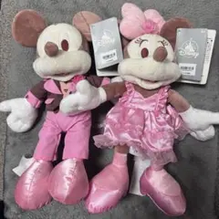 ミッキー&ミニー｜バレンタイン ぬいぐるみ