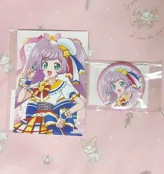 プリパラ 真中のん ノンシュガー プリズムストーンカフェ 缶バッジ