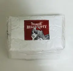 エニマイくじ サンリオ 富江×ハローキティ D賞 マルチポーチ③ ホワイト 白