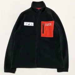 BRIDGESTONE VRX3 フリースジャケット Lサイズ 黒/赤