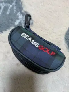 BEAMS GOLF チェック柄ボールケースのサムネイル
