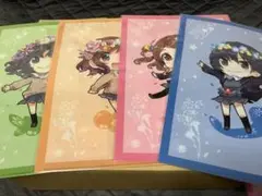 アマガミSS 七咲 中多 桜井 棚町　4点クリアファイル　DMMスクラッチ