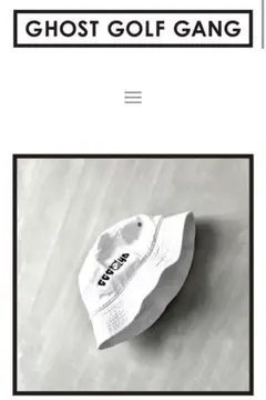 GHOST GOLF GANG ポロシャツ XL ホワイト GHOST GOLF GANG ポロシャツ XL ホワイト Ghost Golf Club