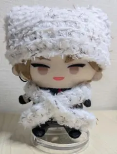 にじぱぺっと　ぬい帽子　ぬい服　ネコ耳　ニット帽 10cmぬい