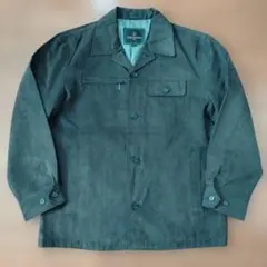 GIANNI VALENTINO ダークブラウン フェイクスエードブルゾンのサムネイル