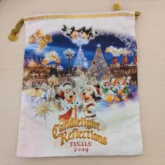 ディズニーランド 2003 20周年 クリスマス 巾着 - メルカリ