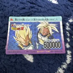 ドラゴンボールZ カード ベジータ&トランクス