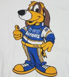 ​【US古着】ギルダン アーロンズ NASCAR レーシング犬 企業Tシャツ S
