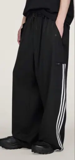 Y-3 REFINED WOOL STRAIGHT LEG PANTS