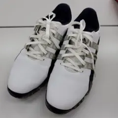 adidas POWERBAND ゴルフシューズ ホワイト