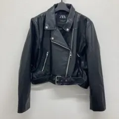 ZARA ダブルライダース 3Lサイズ フェイクレザー ベルト