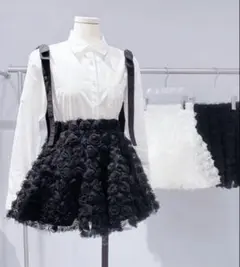 lillilly リルリリー　pain　チュールレイヤードミニドレス lillilly リルリリー pain チュールレイヤードミニドレス | Mercari