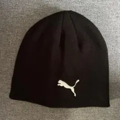 PUMA ニット帽 ビーニー ブラックのサムネイル