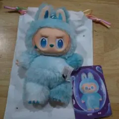 ラブブ ブルー ぬいぐるみ