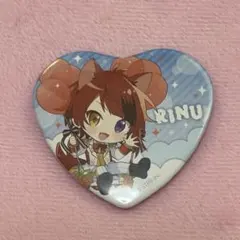 莉犬くん 7周年ハート缶バッジ デフォ