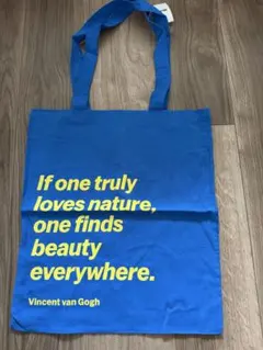 MoMA トートバッグ ブルー 日本未販売 Vincent van Goghのサムネイル