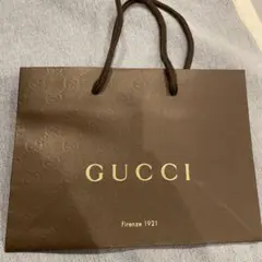GUCCI ブラウンショップ袋