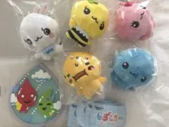 しずくちゃん ふわふわぬいぐるみ 全5種 フルコンプリート　ガチャ