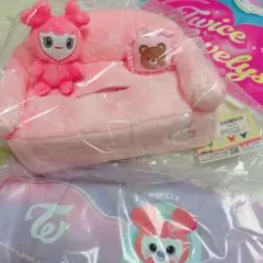 TWICE LOVELYS♡GiGO限定 モモ♡モブリー♡ティッシュカバー