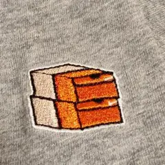 ナイキ シューズBOX刺繍 ひび割れプリントT フェードグレー L NIKE