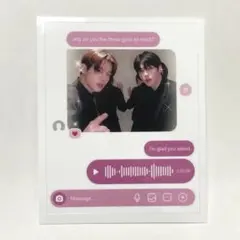 TXT love language サノク　ステッカー ヨンジュン スビン