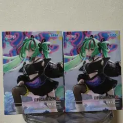 【2個セット】初音ミクFIGURIZMα Punk！フィギュア