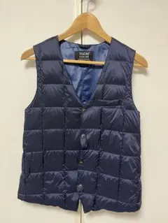 TAION ネイビー ダウンベスト M 新品　未使用