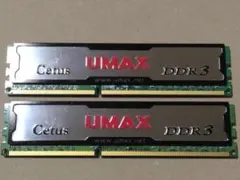 UMAX Cetus DDR3 メモリ 8GB×2枚 （16GB） - メルカリ