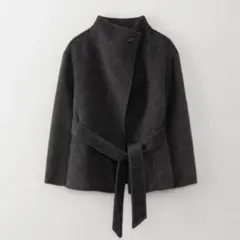 OHOTORO Ecru Half Coatのサムネイル