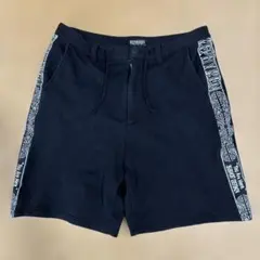 zephyren ラインロゴ イージー ハーフパンツ 黒L レア ショートパンツのサムネイル