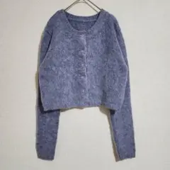 【GRL】（F）ミックスカラーショート丈カーディガン/大人ガーリー/春物/羽織り