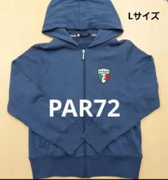 PAR72 フルジップアップパーカー ネイビー ゴルフウェア　Lサイズ