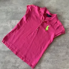 Ralph Lauren ポロシャツ L (12-14) ピンク