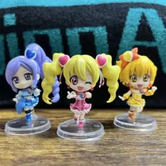 カプセルフィギュアコレクション フレッシュプリキュア 3点